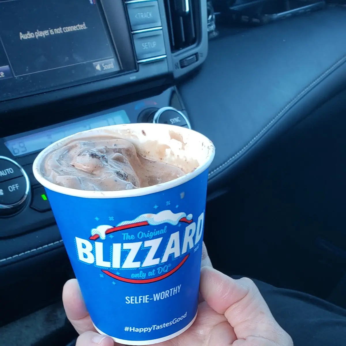 Chocolate Cookie Dough Blizzard