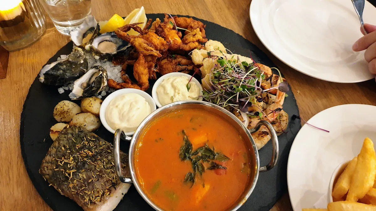 Seafood Platter, Flametrees Restaurant, Cafe & Bar