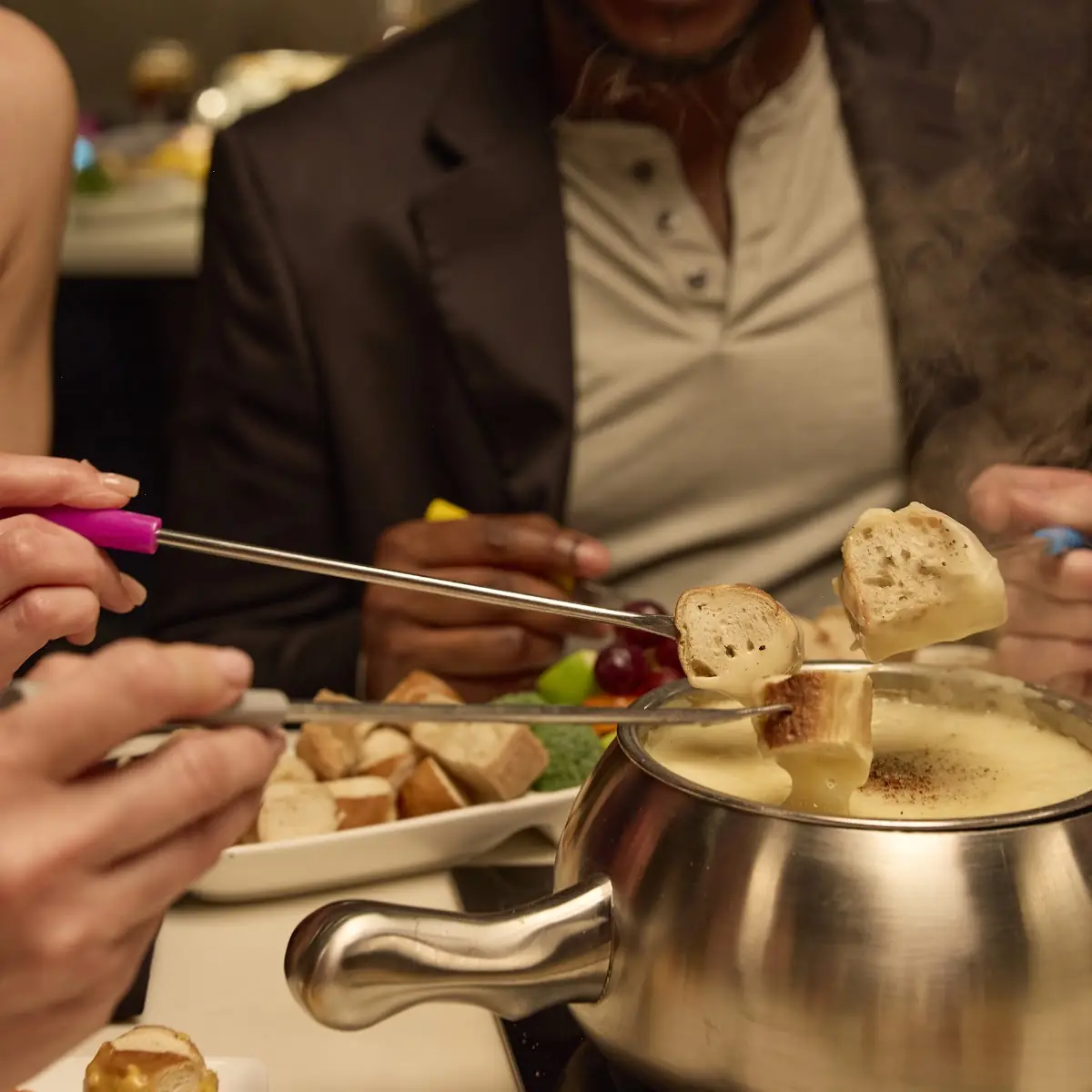 Vegan Cheese Fondue