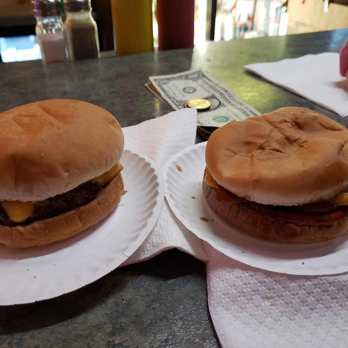 Cheeseburgers and Ham Sandwich