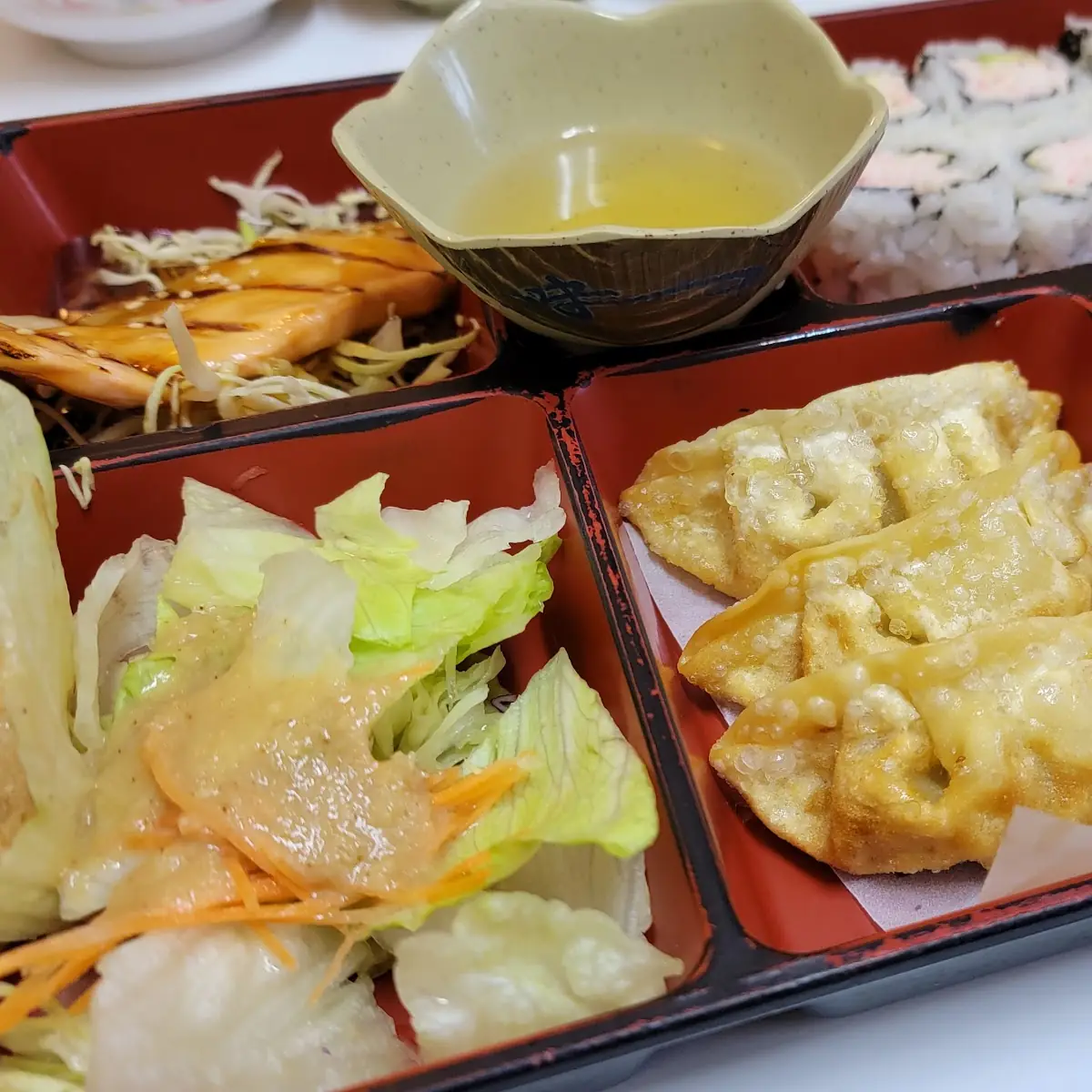 Teriyaki Chicken Bento Deluxe