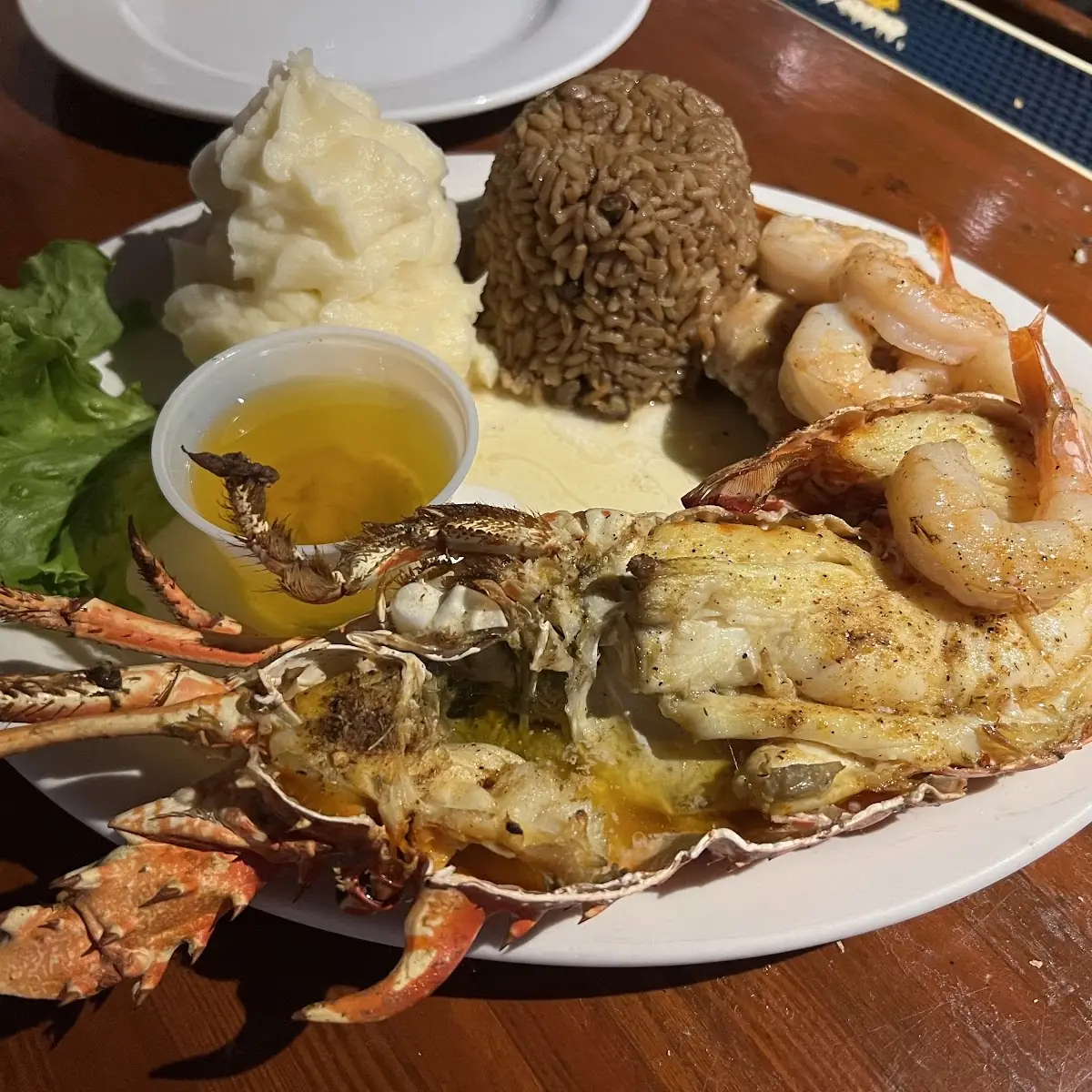 Broiled Lobster with Mashed Potatoes & Melted Butter on the Side