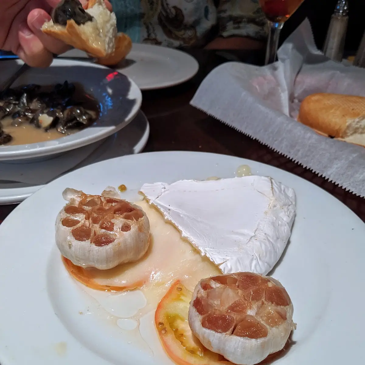 Roasted Garlic and Brie