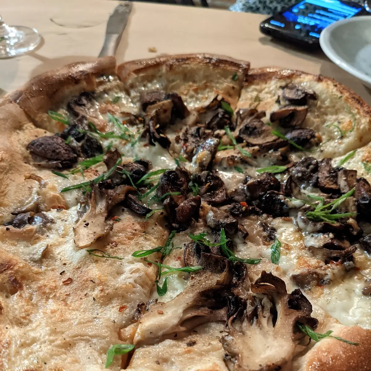 Mushroom Pizza
