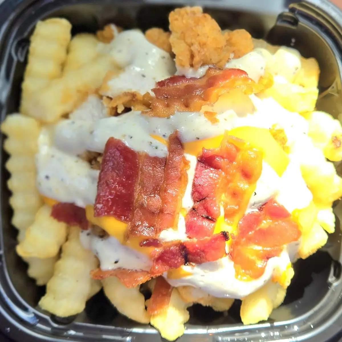 Chicken Bacon Ranch Loaded Fries