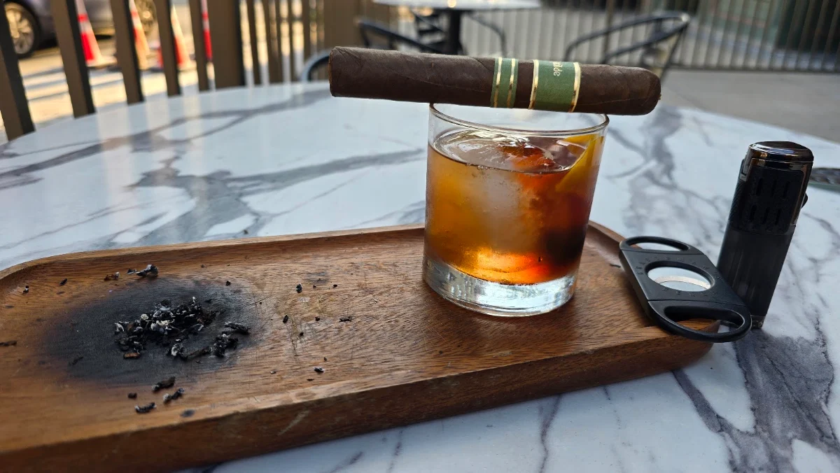 Smoked Old Fashioned