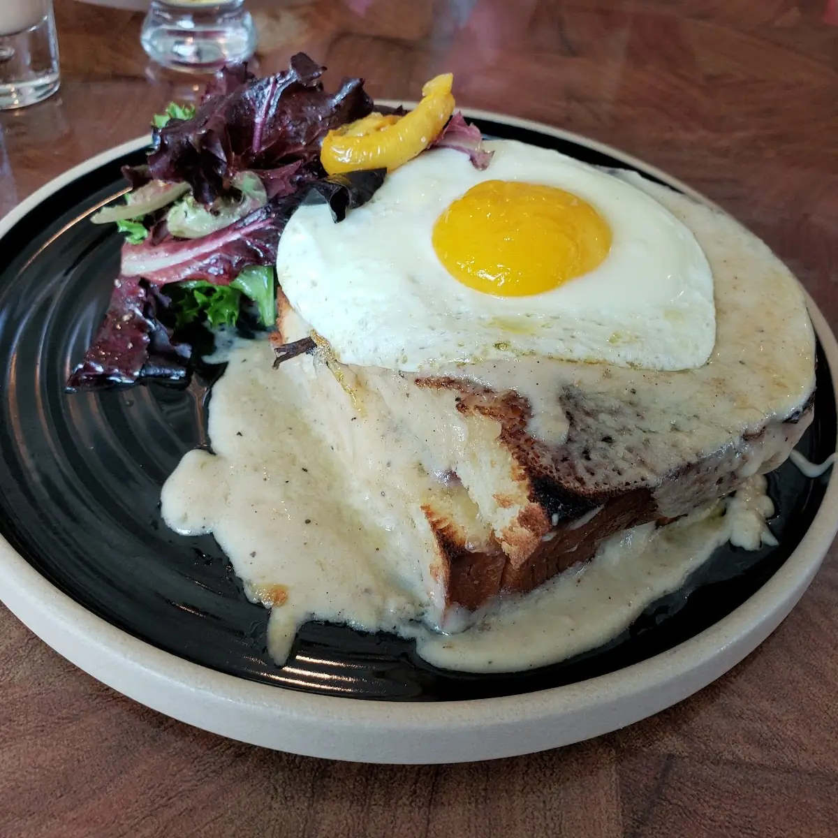 Croque Madame with Short Rib