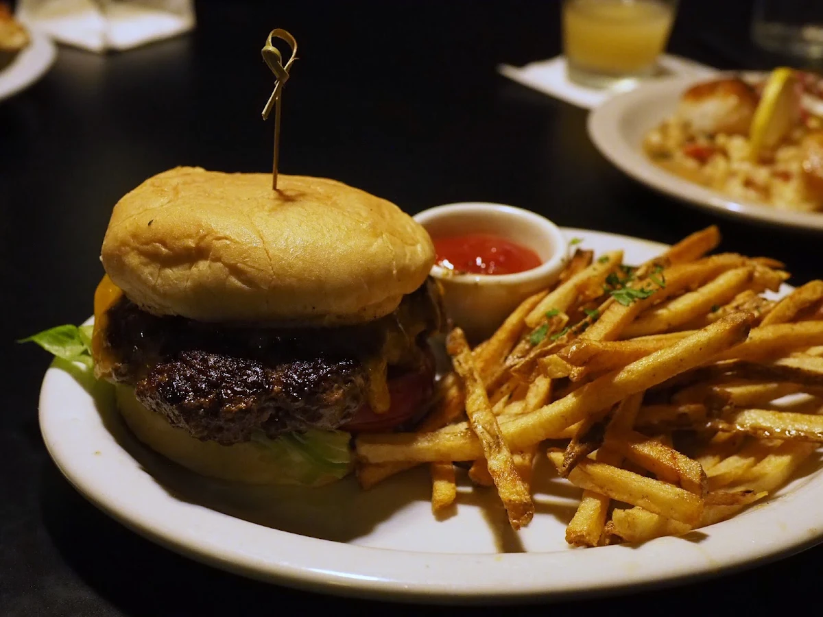 Burger with Fries