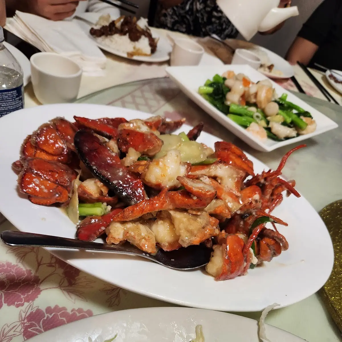Lobster w Ginger & Green Onion