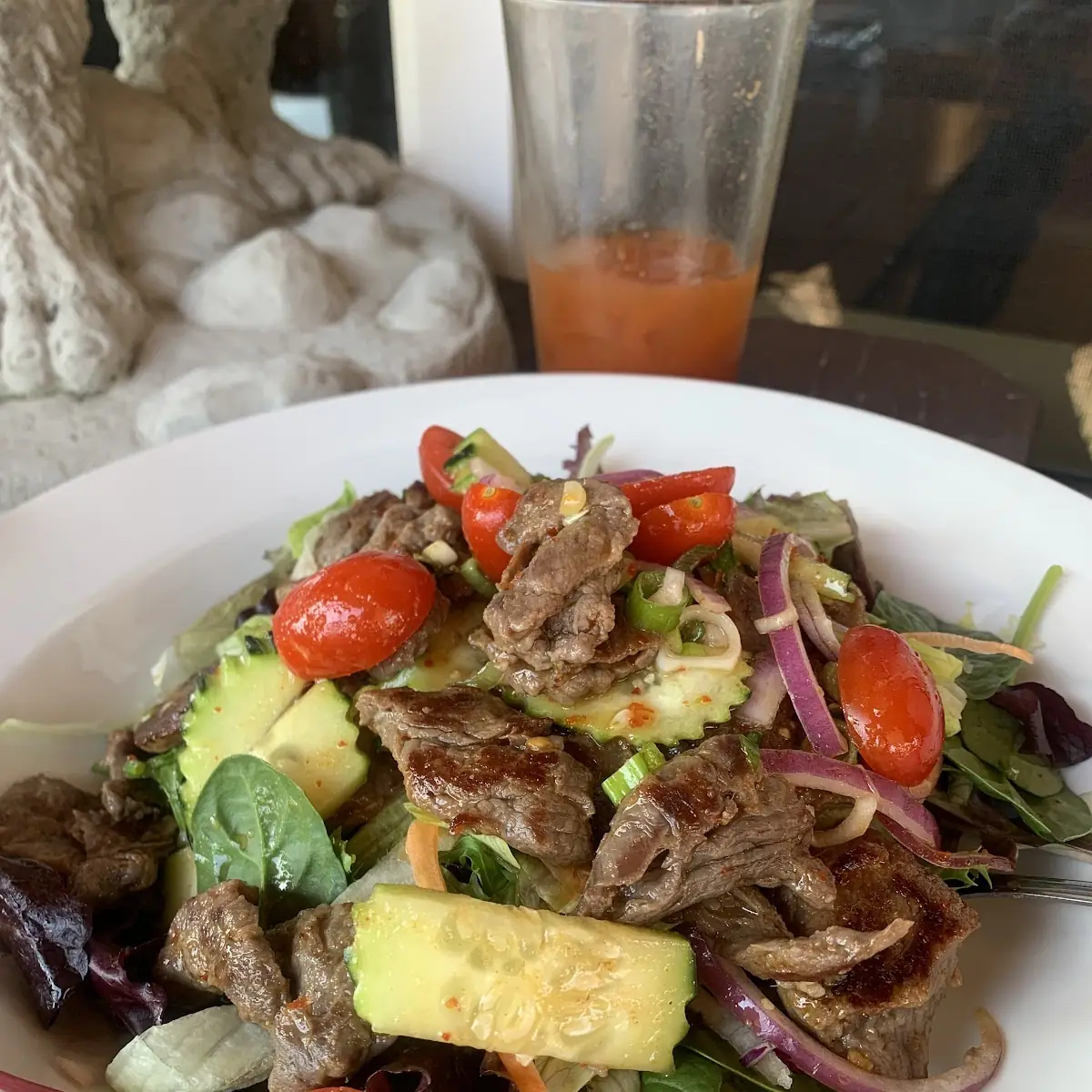 Grilled Shrimp With Mango Salad