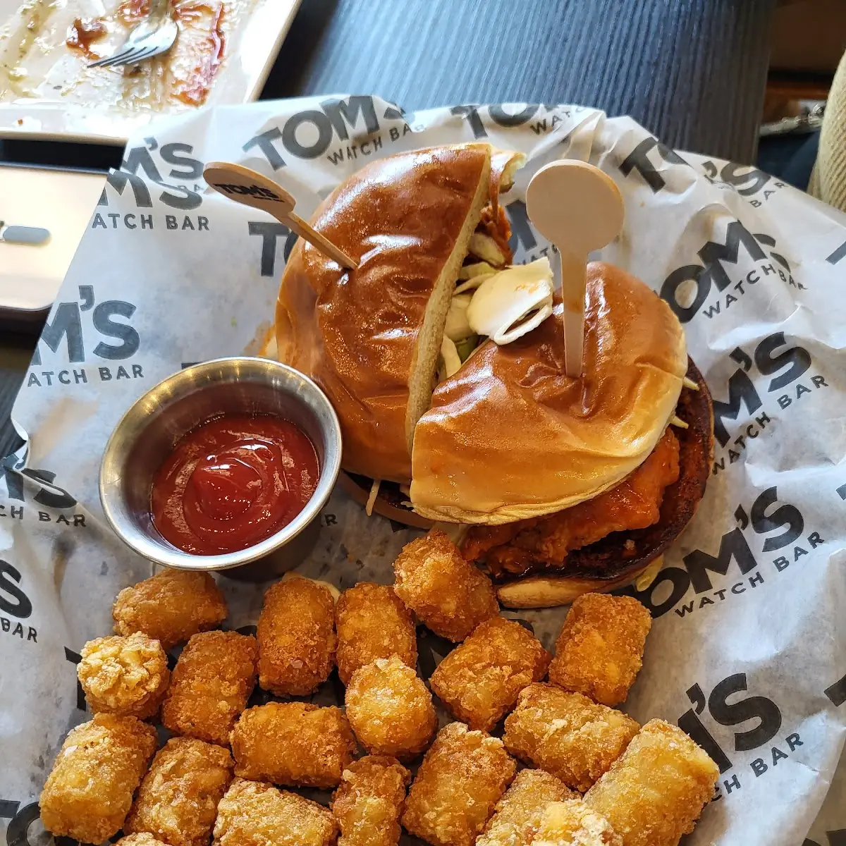 Spicy Chicken and Tots
