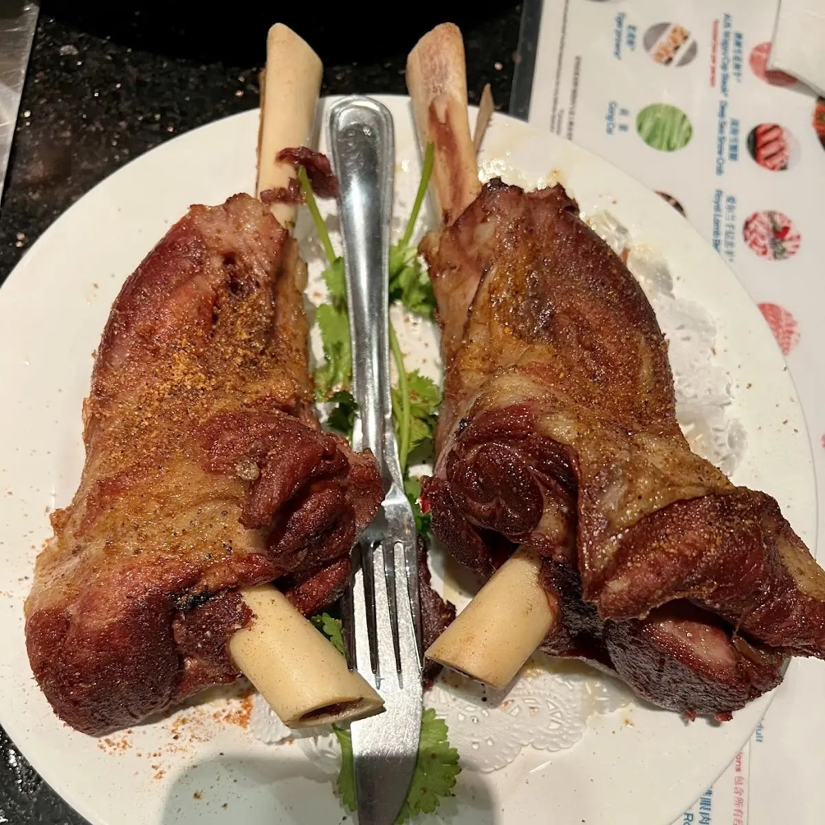 Crispy Baked Lamb Shank