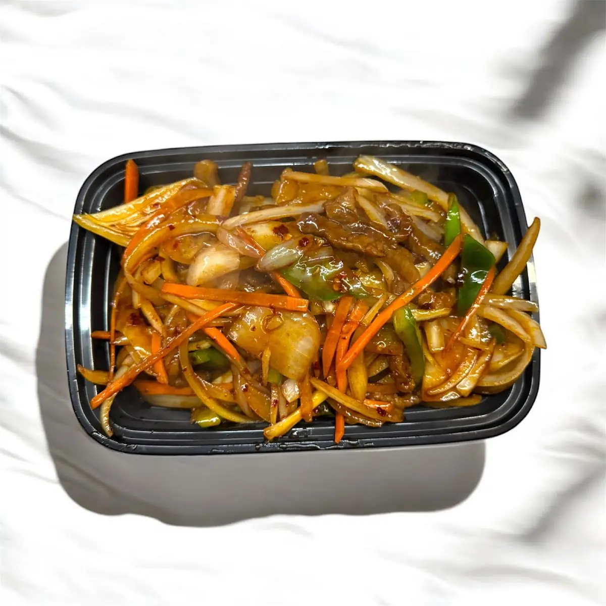 Vegetable Chow Mein Fun