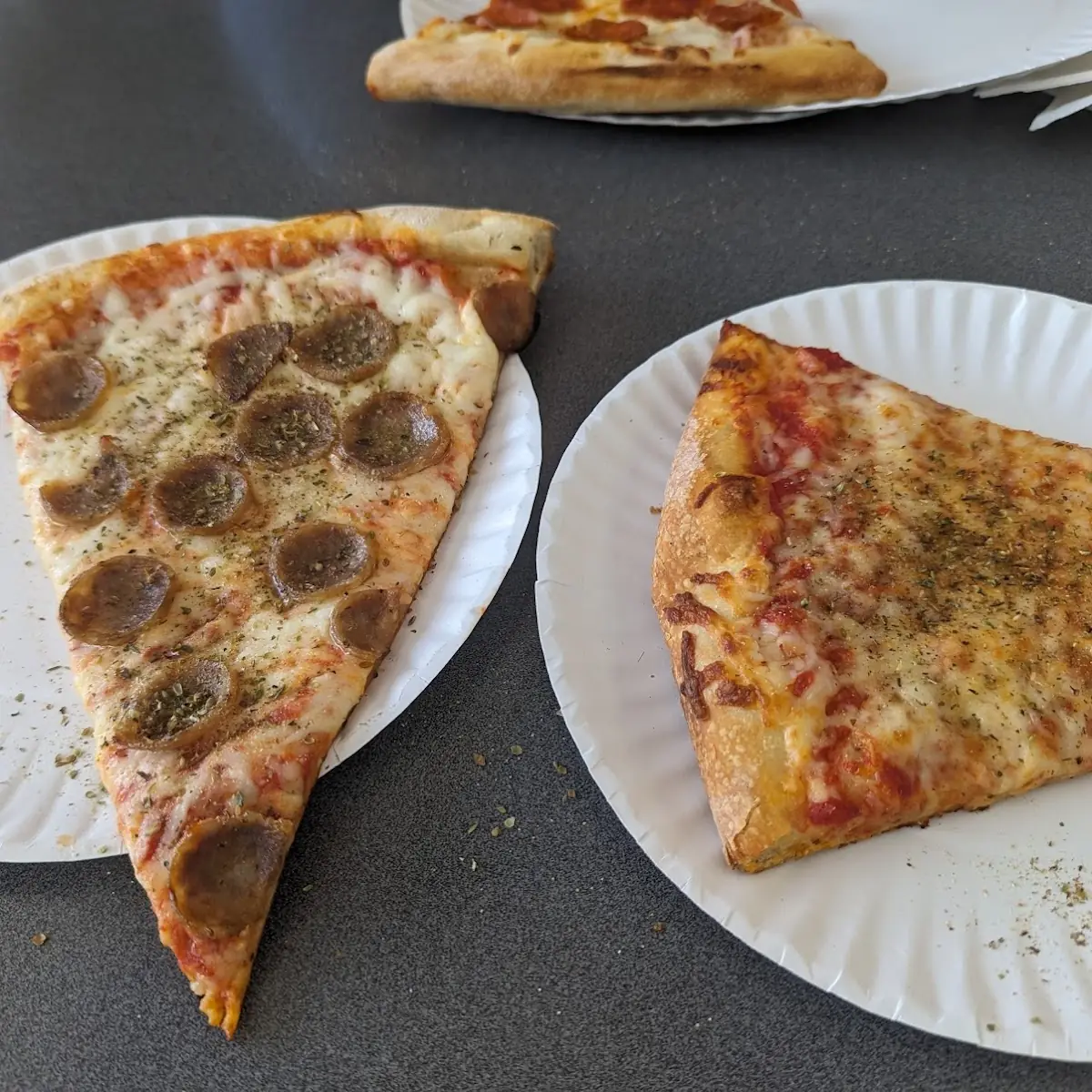 Sausage Pizza Slice