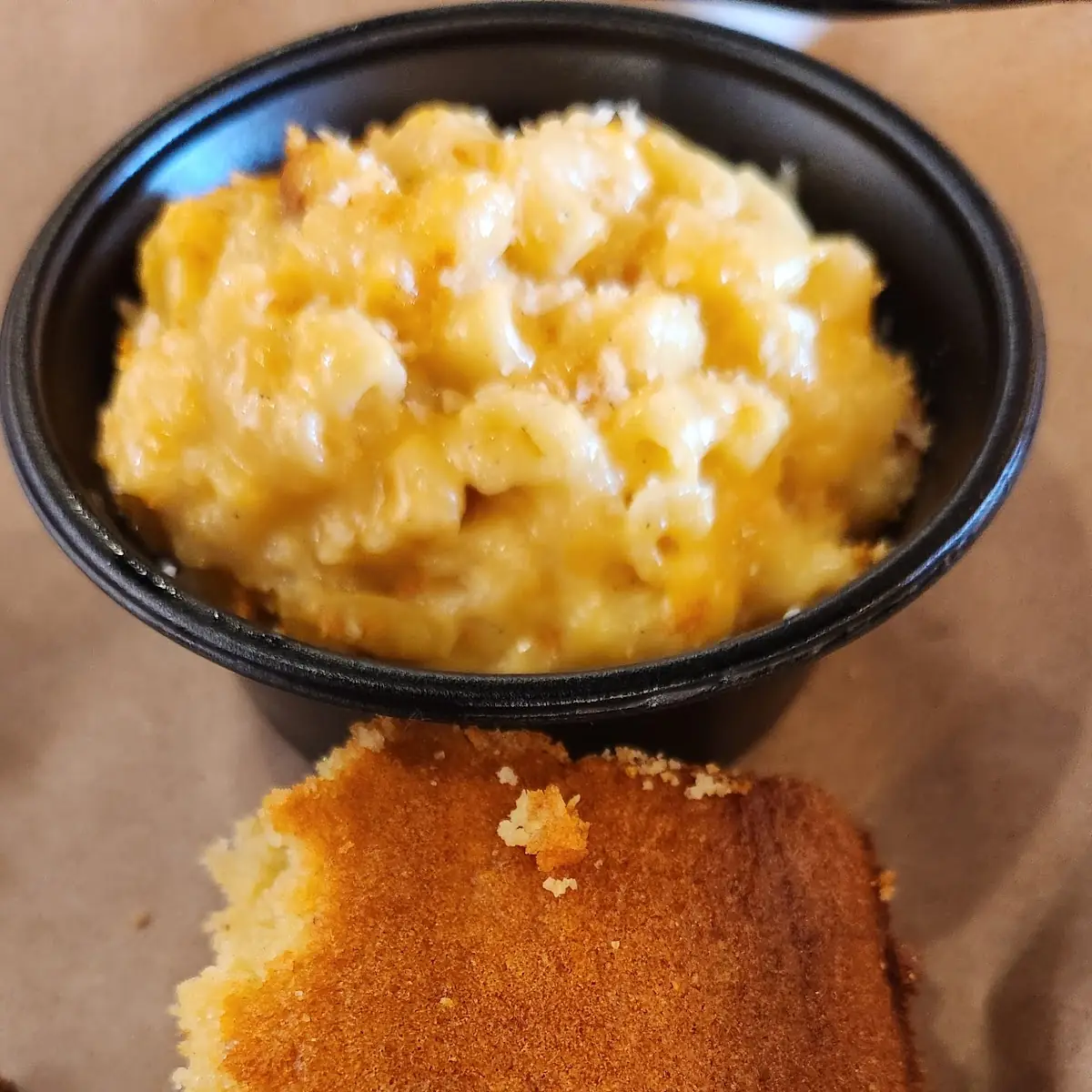 Mac and Cheese and Cornbread