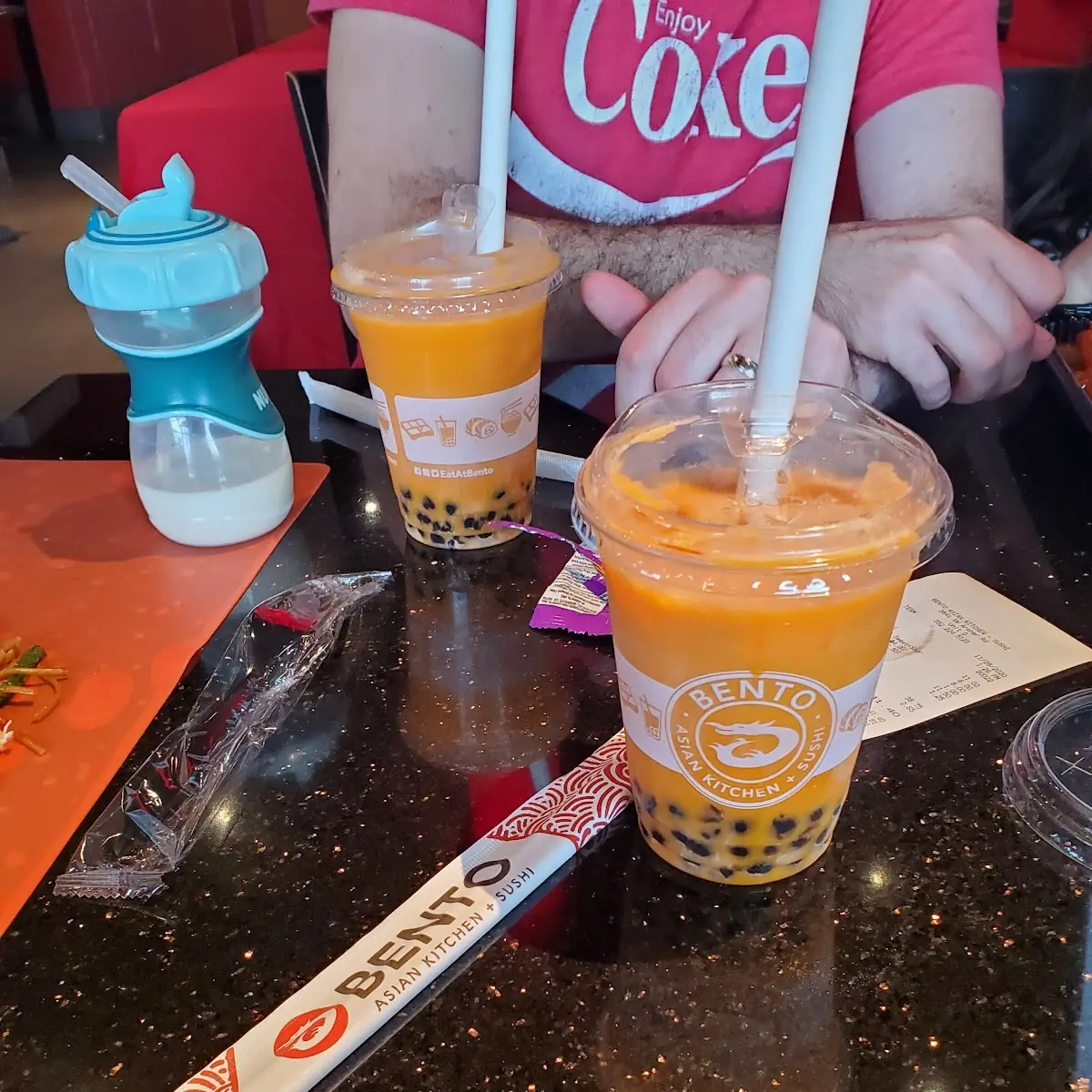 Thai Tea with Boba