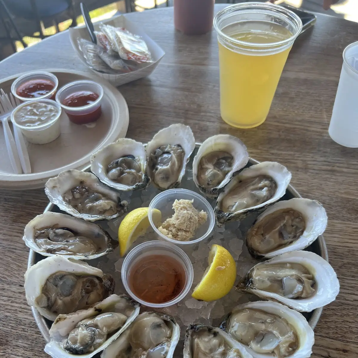 Raw Oysters on the Half Shell