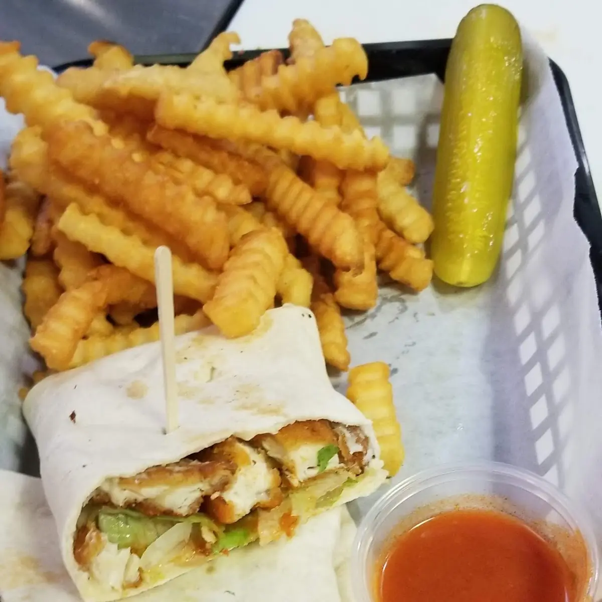 Crispy Chicken Wrap