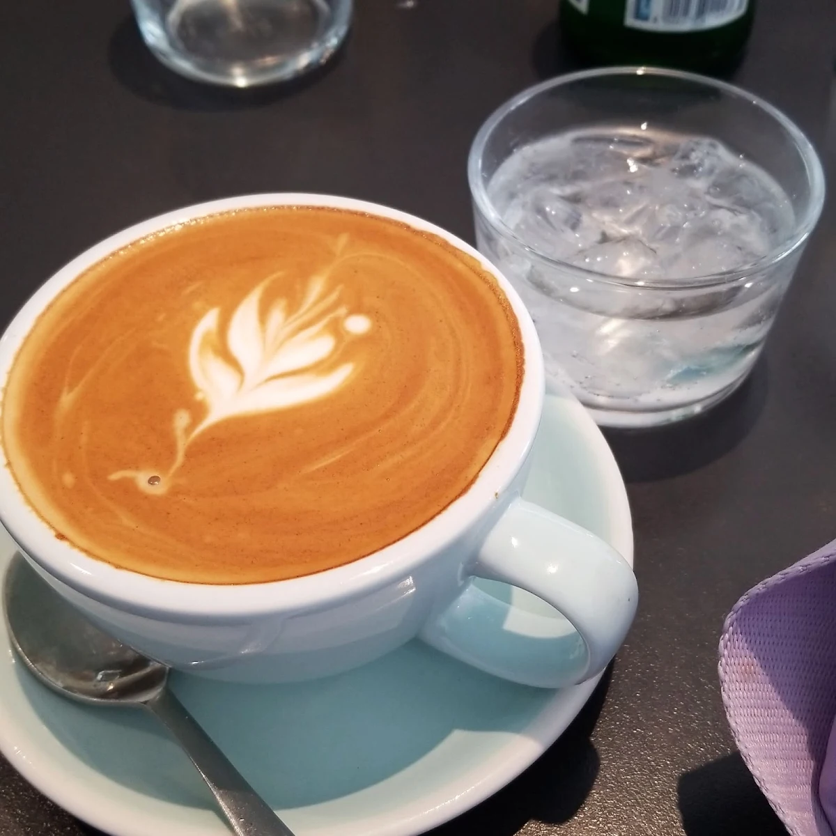 Great Coffee Flat White, Pellegrino's