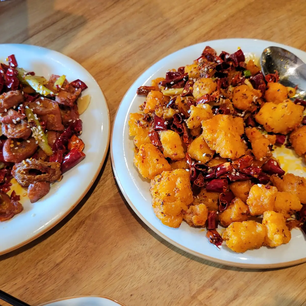Flounder With Pickled Cabbage [spicy] [spicy]
