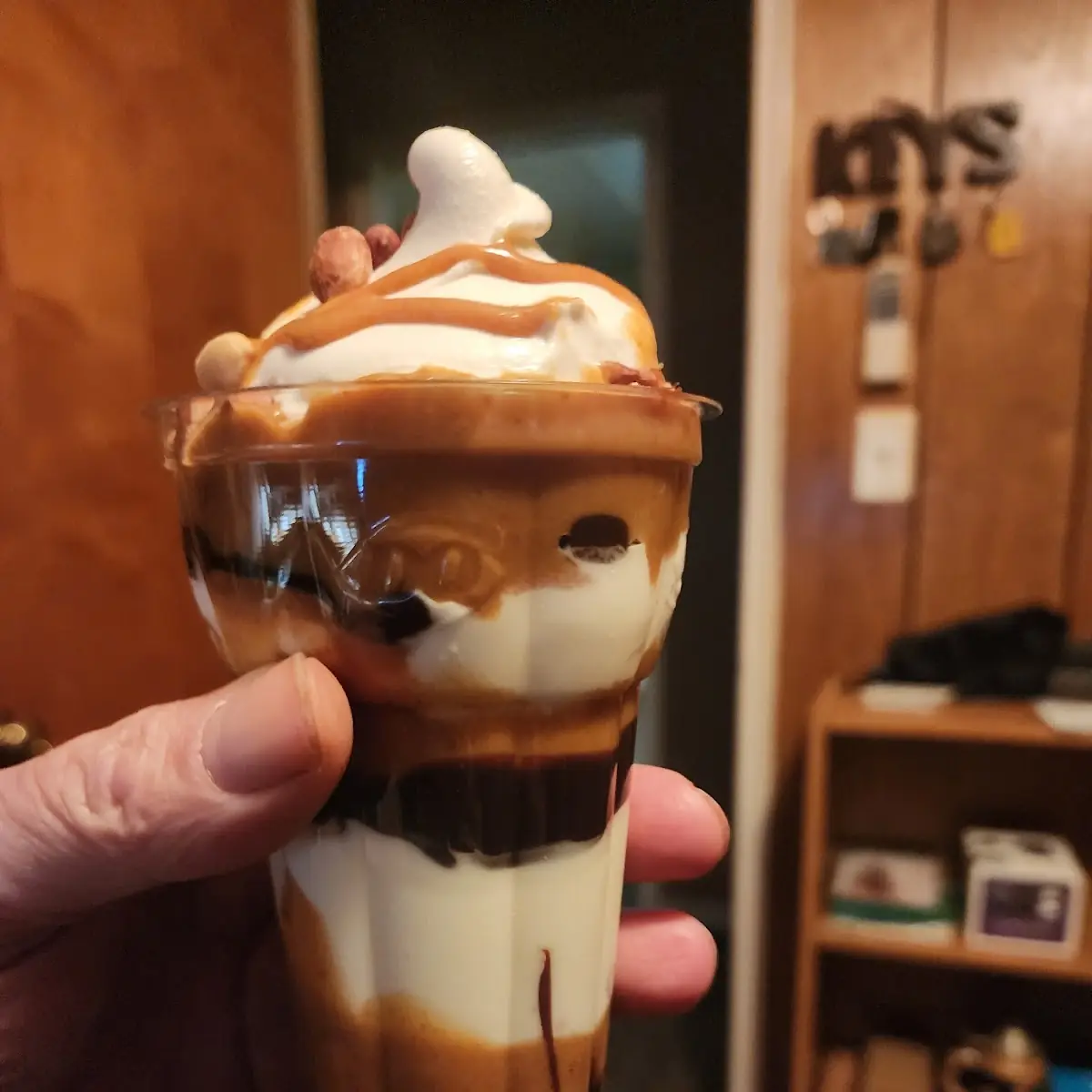 Peanut Buster Parfait with Peanut Butter