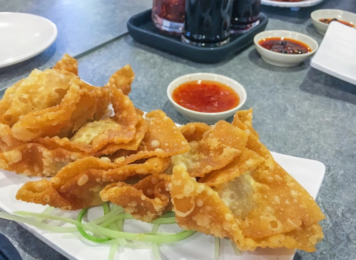 Deep Fried Pork Wonton, ถั่วทอง TuaThong Thai Restaurant