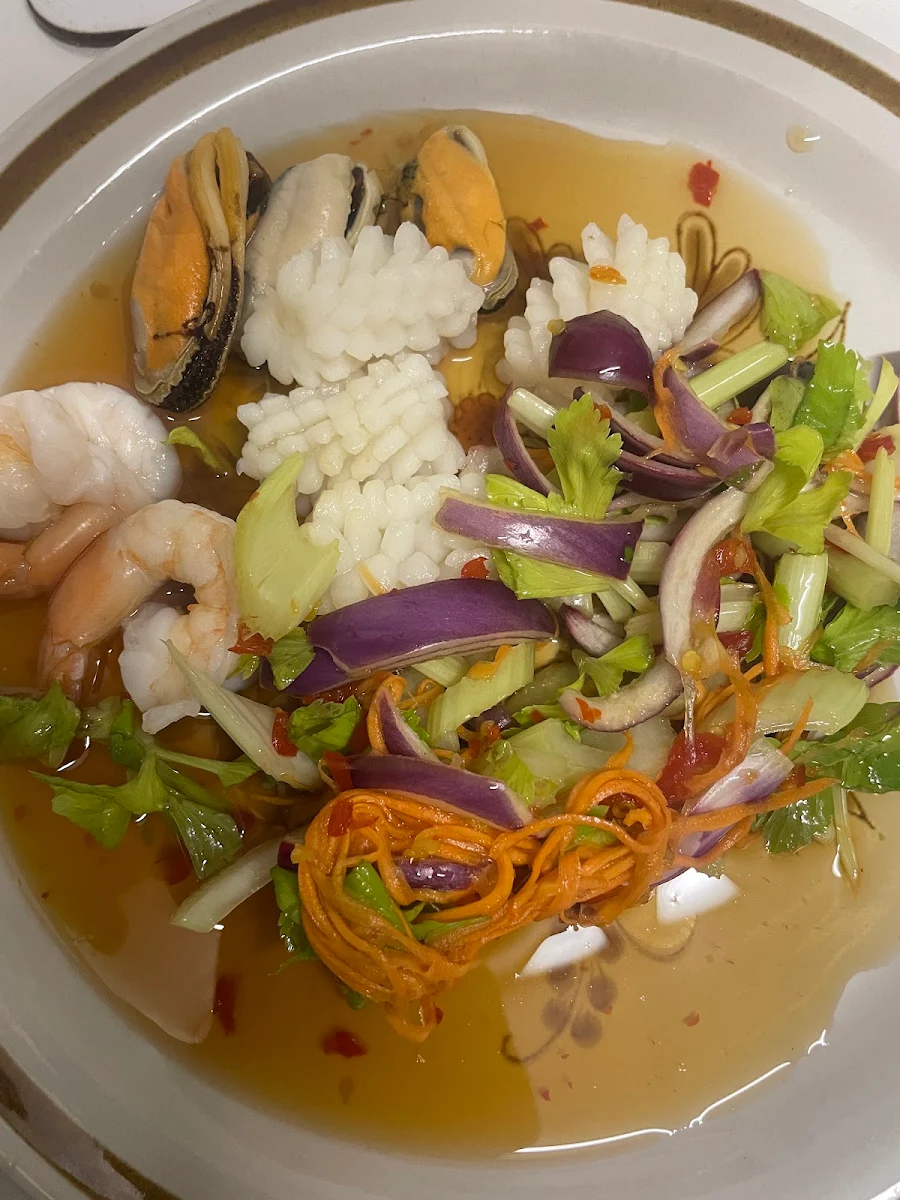 Mussels, ถั่วทอง TuaThong Thai Restaurant