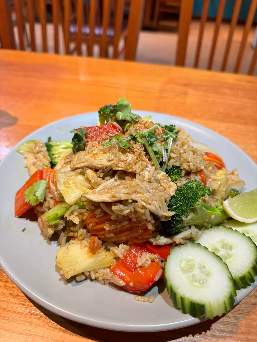 Nam Prik Pad Moo & Steamed Vegetable, ถั่วทอง TuaThong Thai Restaurant