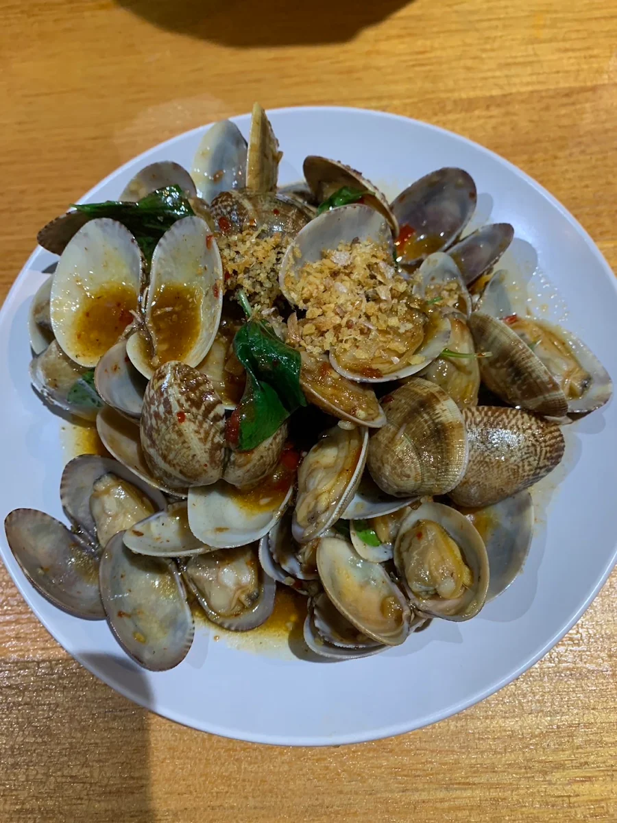 Stir Fried Clams, ถั่วทอง TuaThong Thai Restaurant