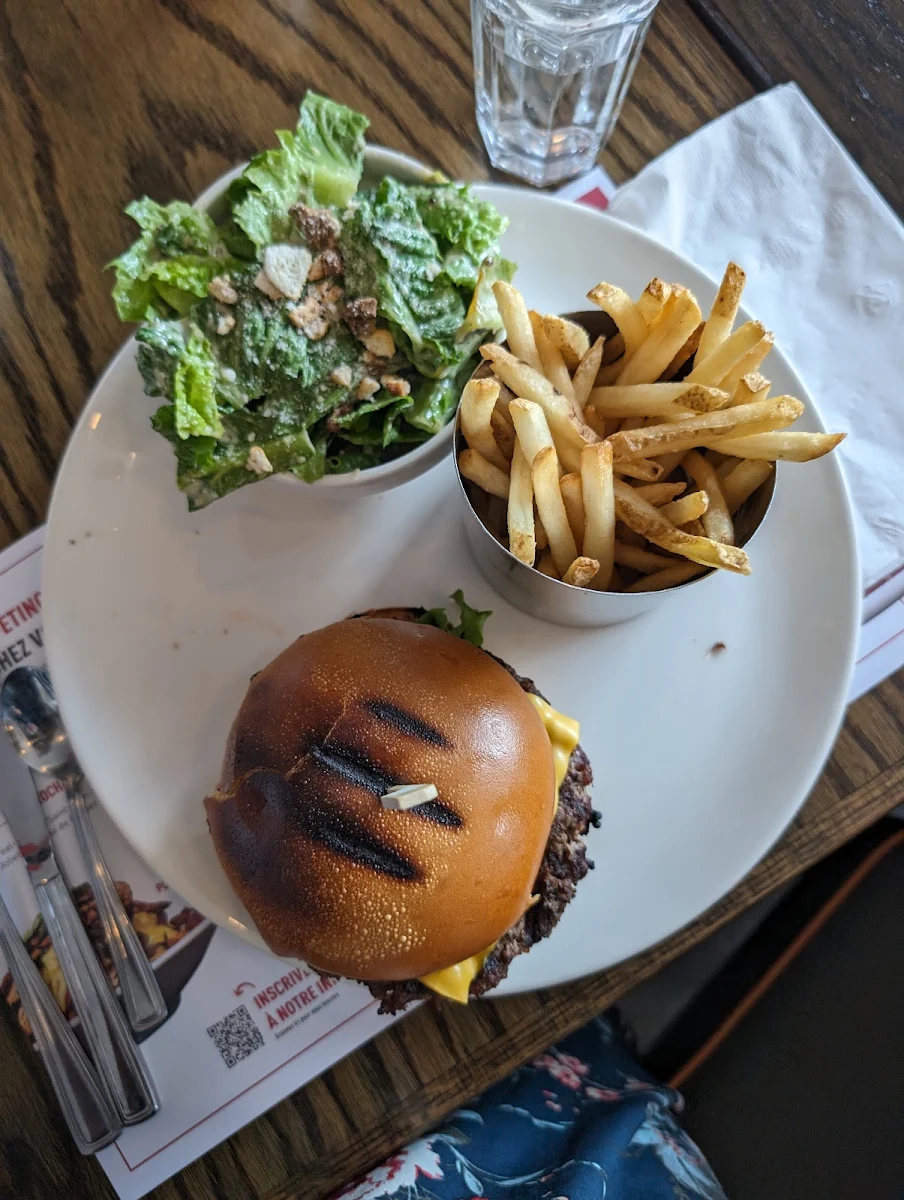 Burger au poulet (Chicken Burger)