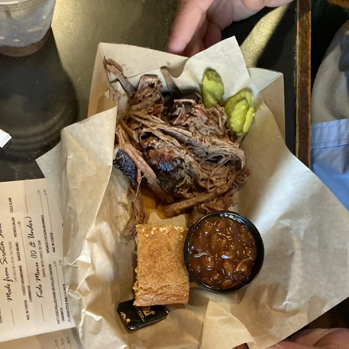 Beef Brisket and Baked Beans
