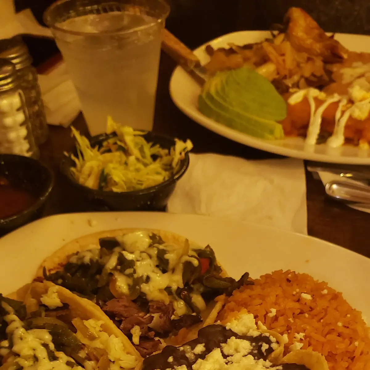 Combination Enchiladas Suizas