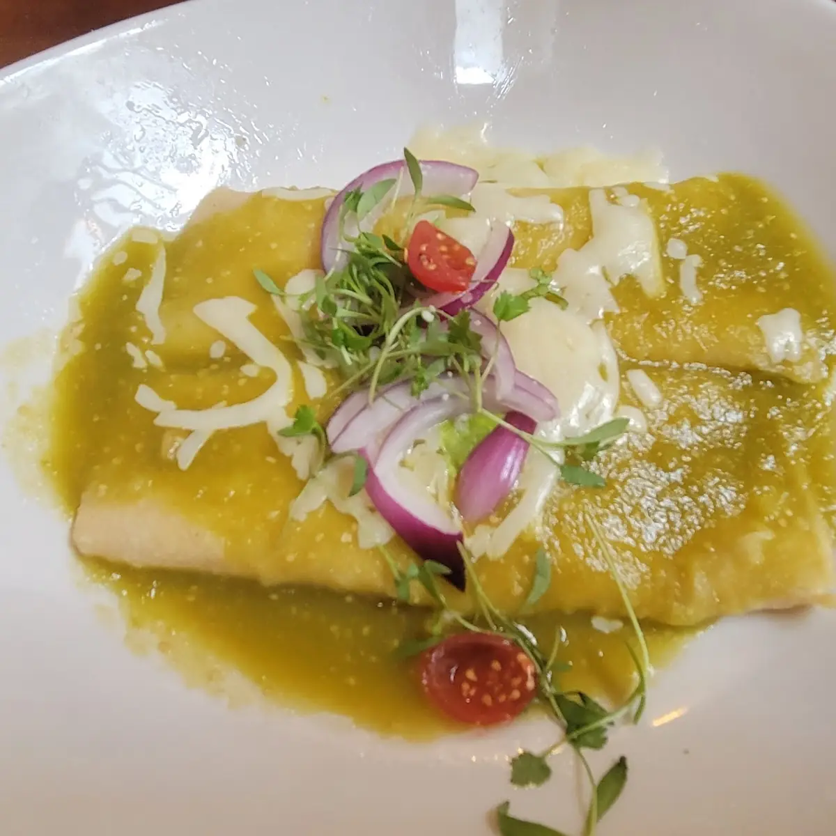 Enchiladas Verdes