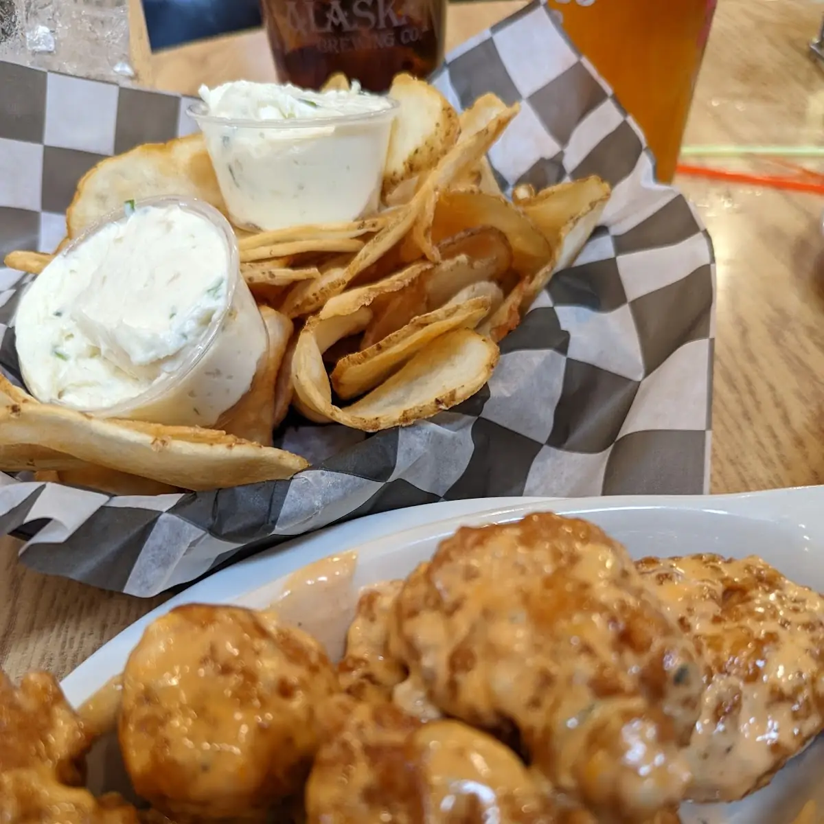 Creamy Buffalo Boneless Wings