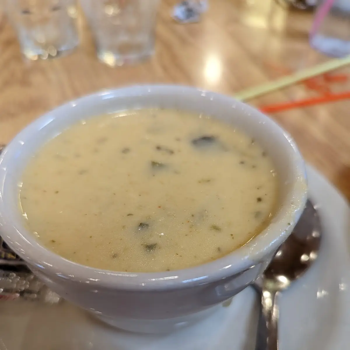 Roasted Poblano Cheese Soup