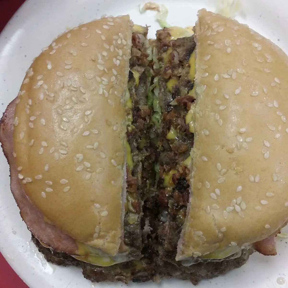 Double Big 1 Pound Burger