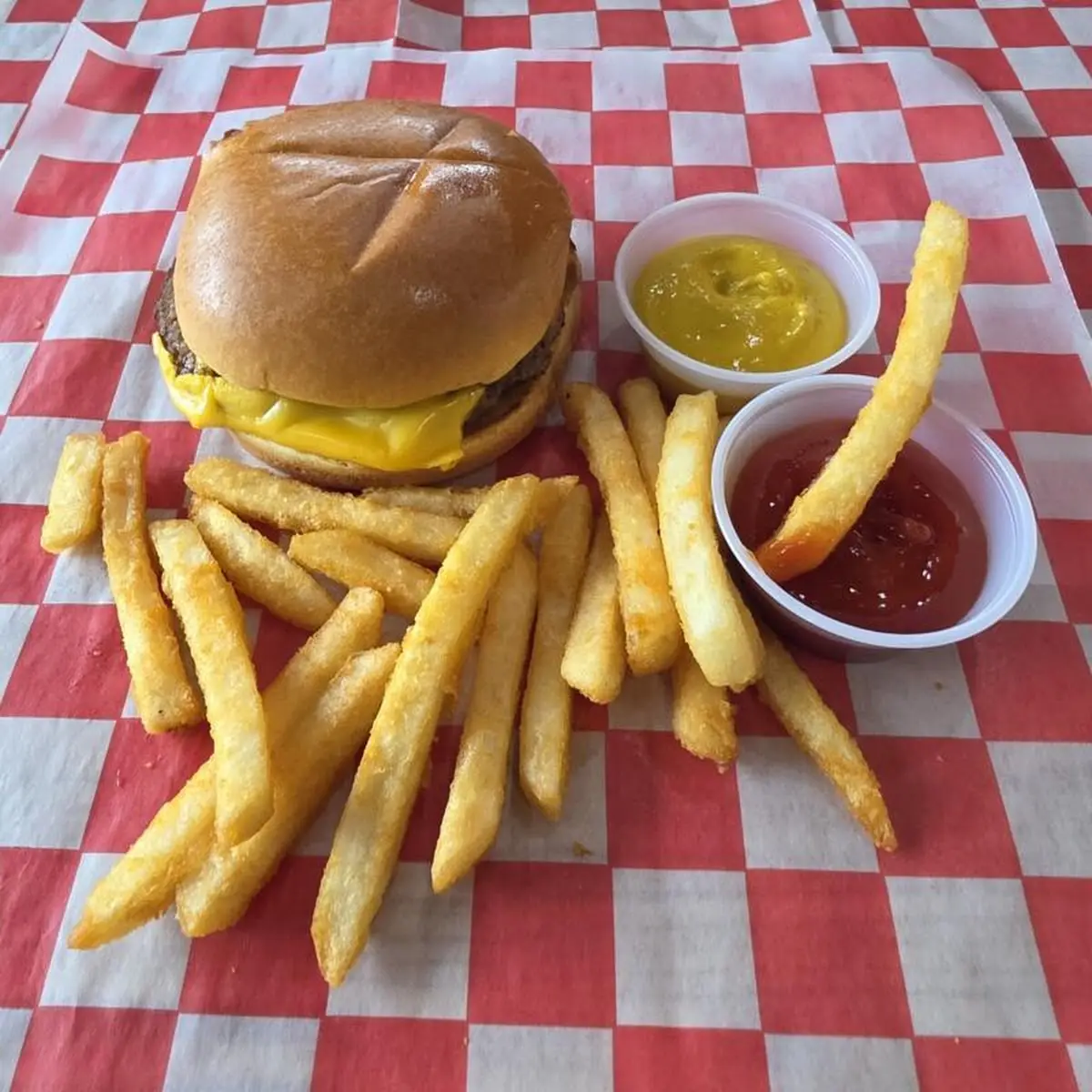 4 Burger Bundle Bundle Fries