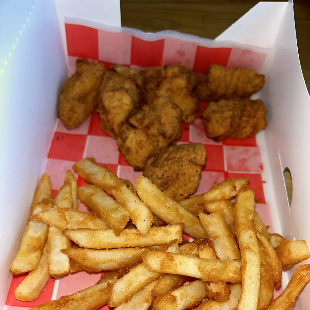 Chicken Bites and Fries