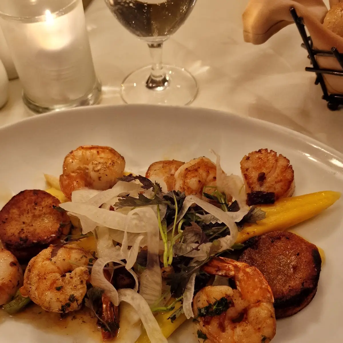 Sea Scallops & Jumbo Shrimp