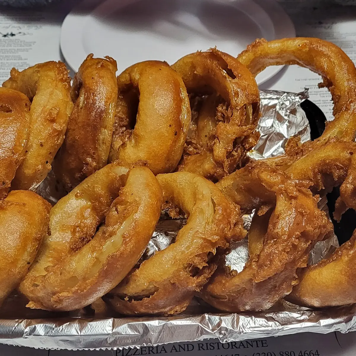 Home Made Beer Battered Onion Rings