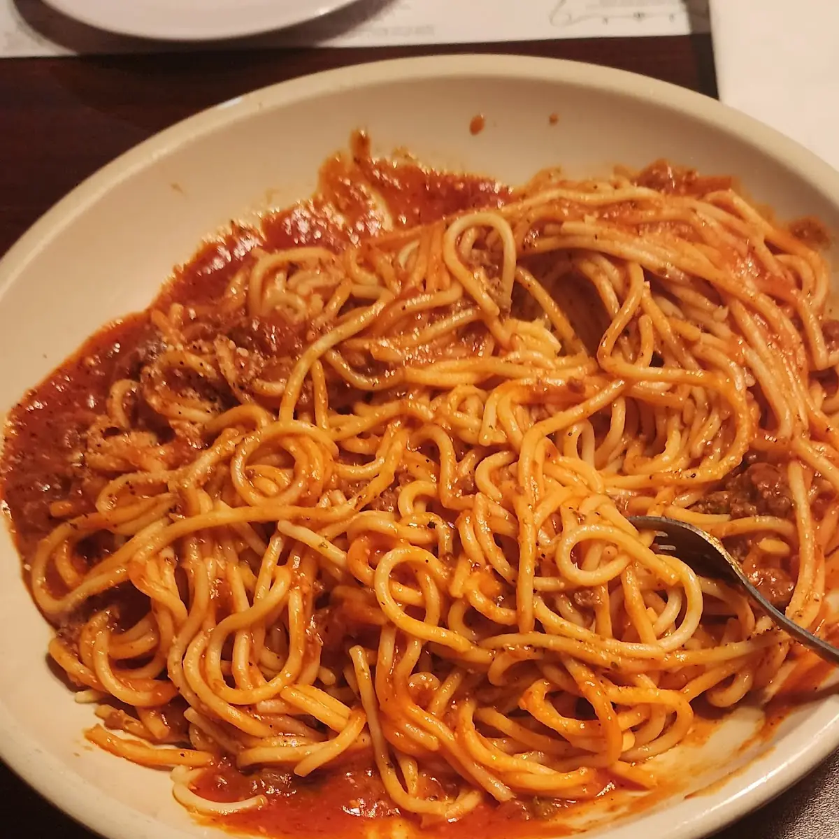 Spaghetti and Meatballs