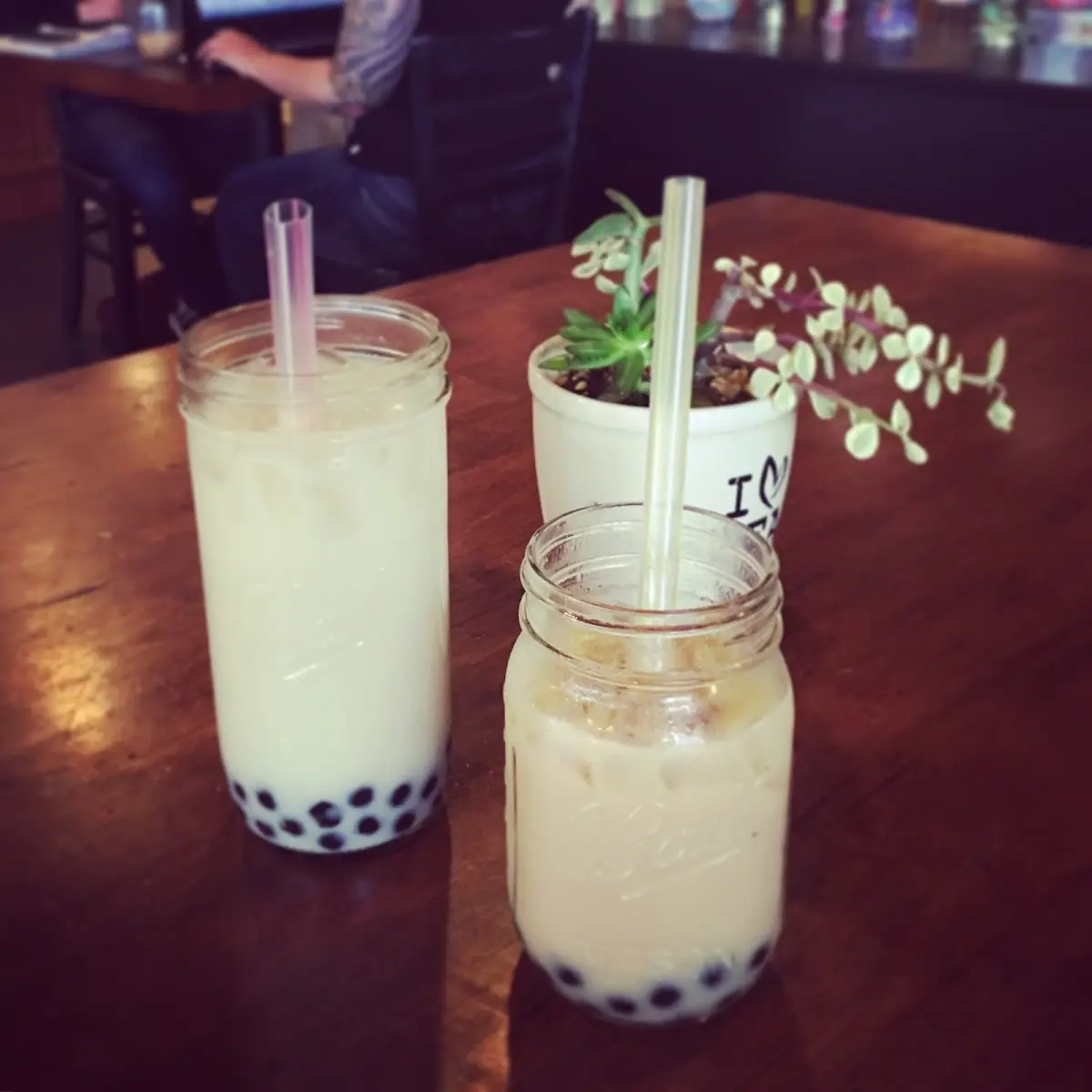 Drinks with Boba