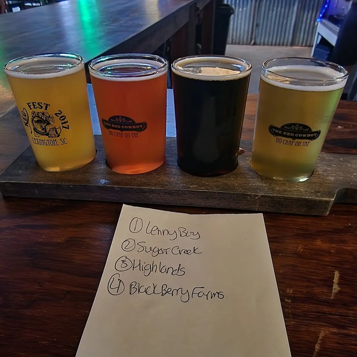 Beer Flight