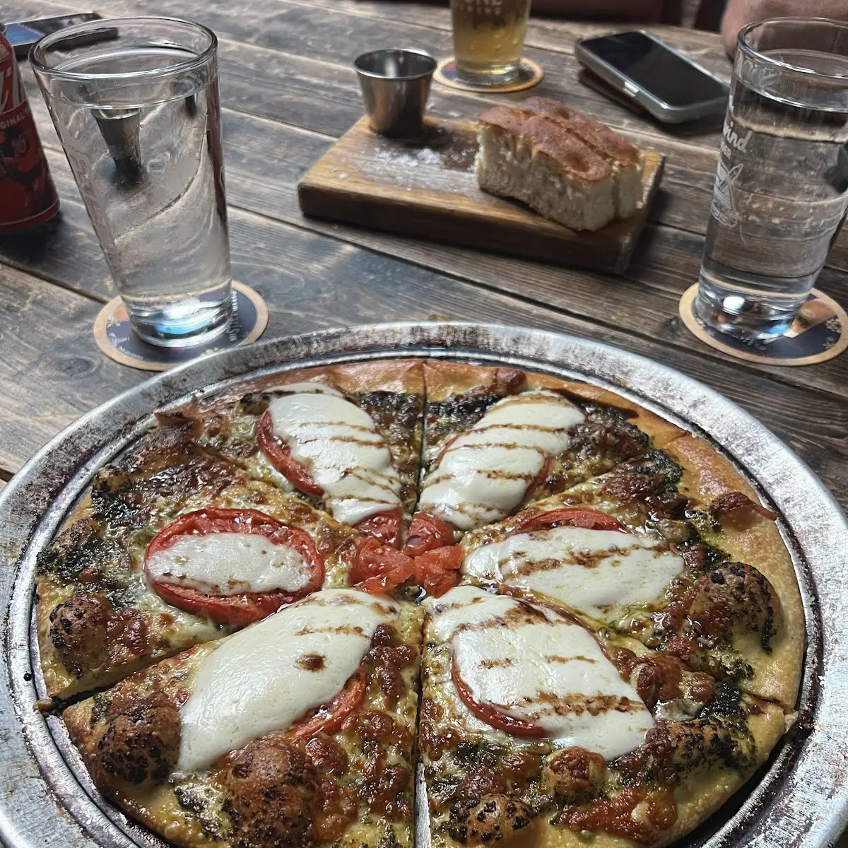 Mozzarella Caprese Pizza