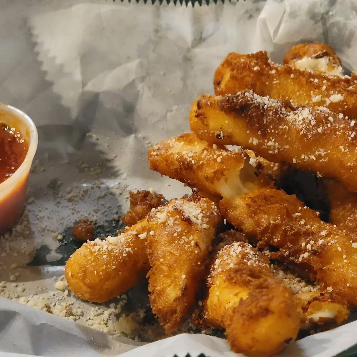 Beer Battered String Cheese