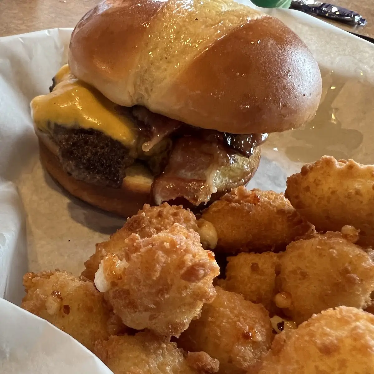 Bacon Cheese Burger Single Patty