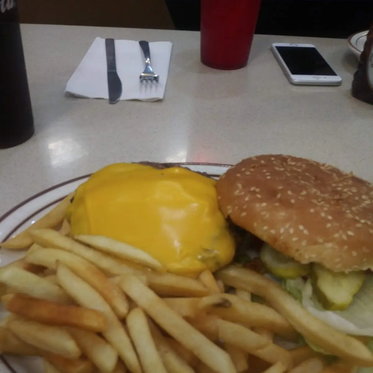 Bacon Cheddar Burger