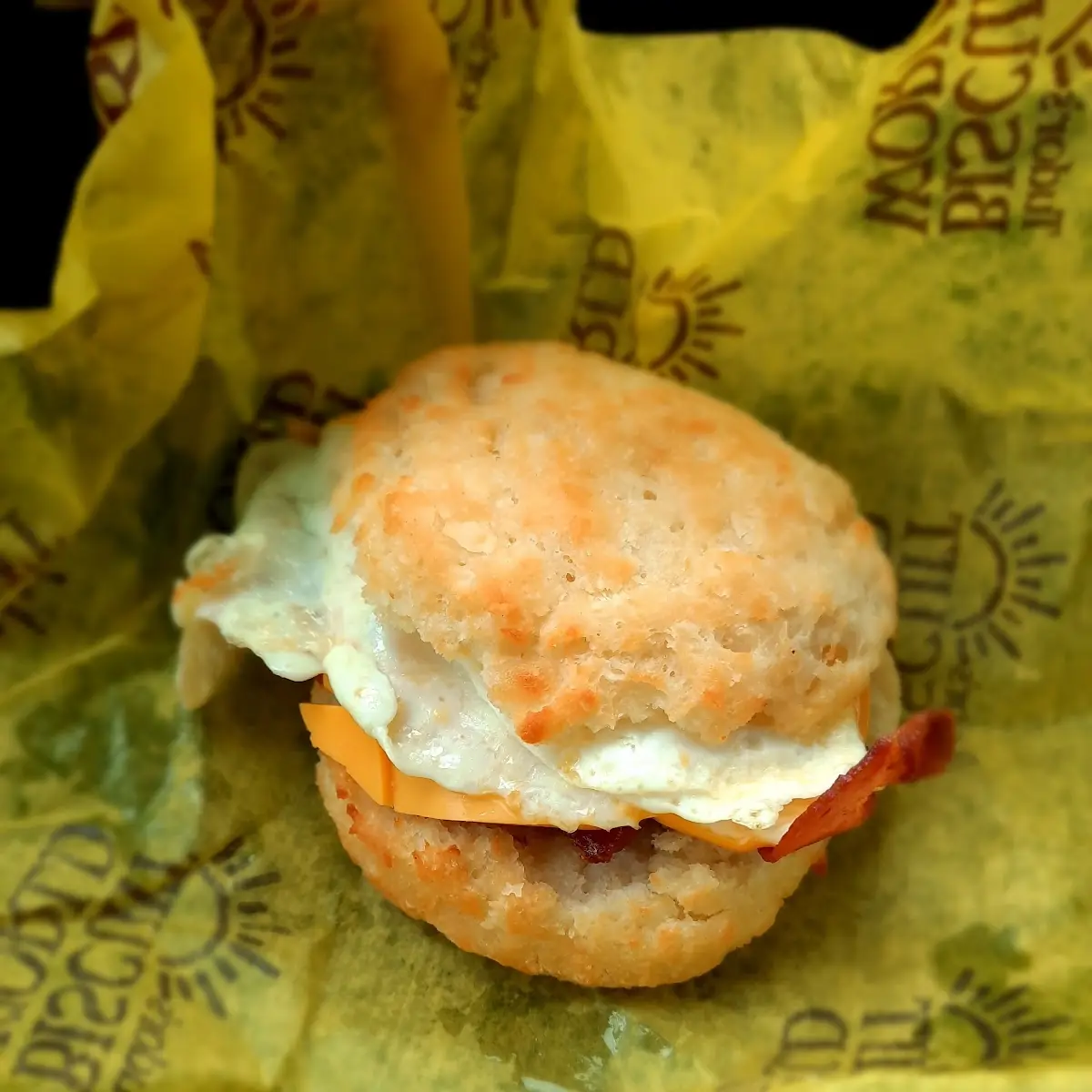 Bacon Egg and Cheese Biscuit
