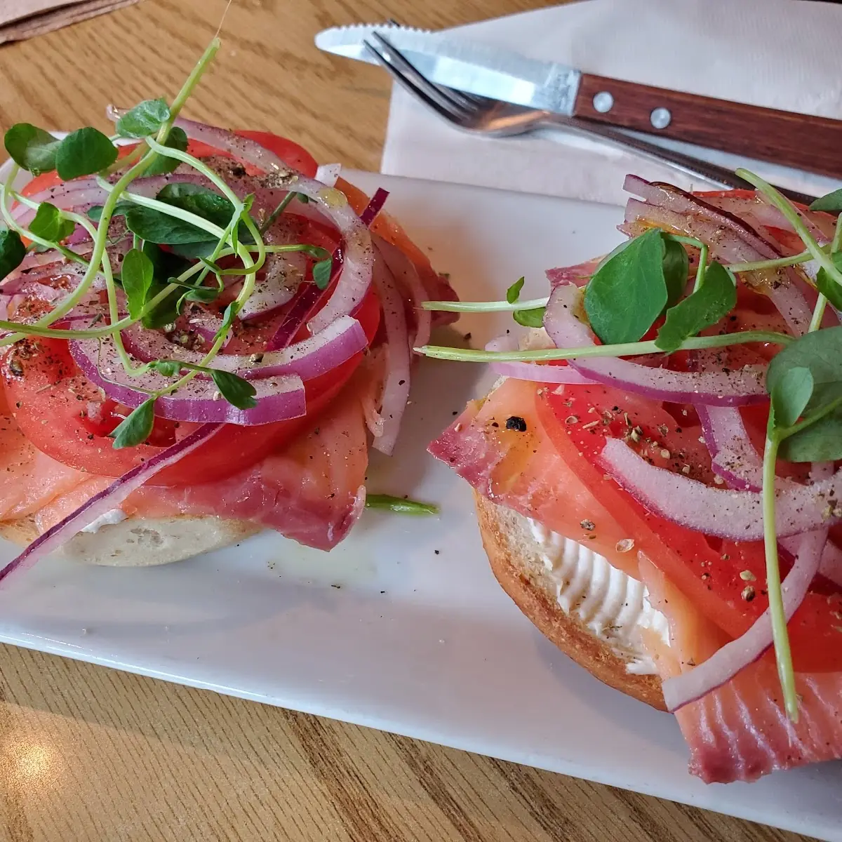Lox Bagel