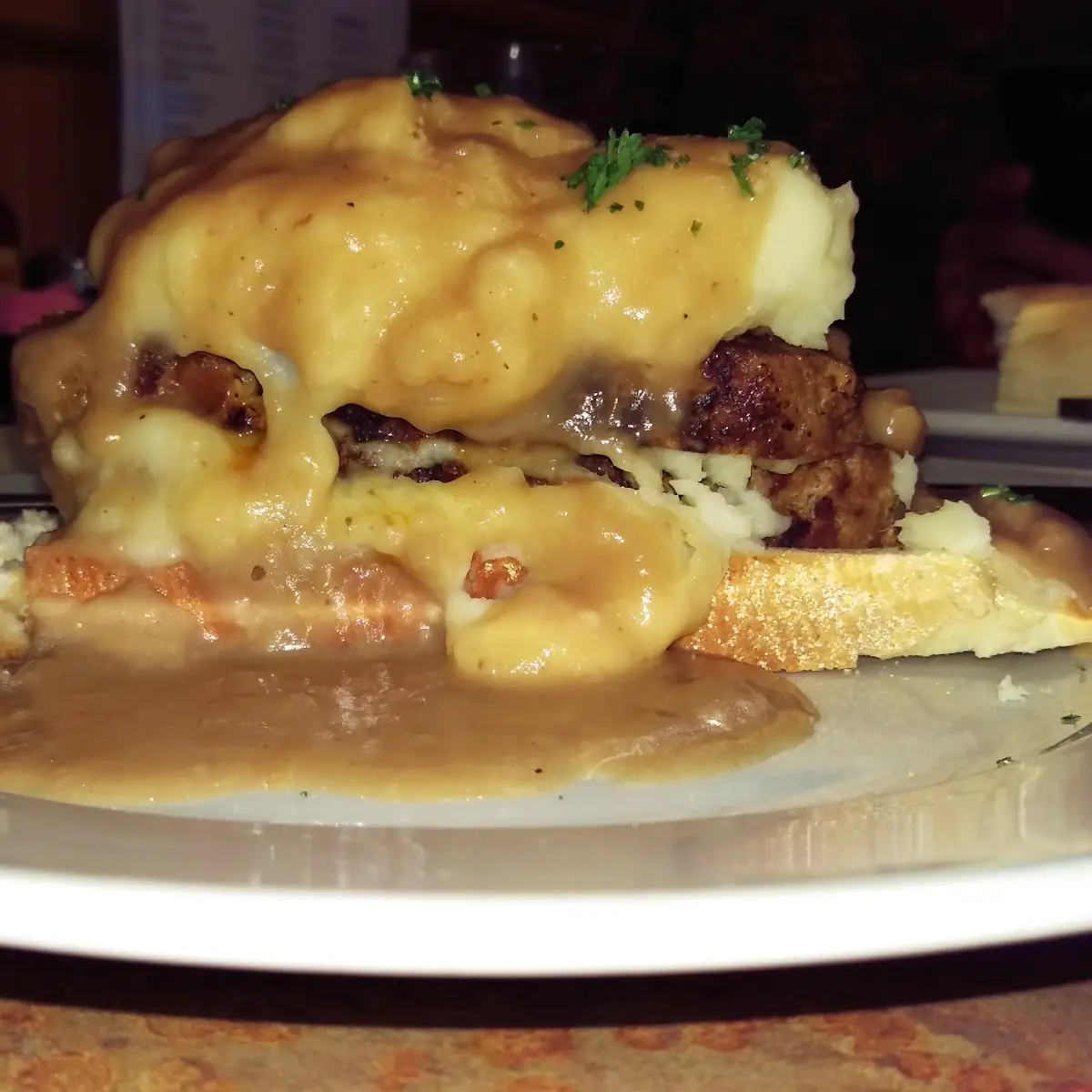 Mile High Meatloaf Sandwich